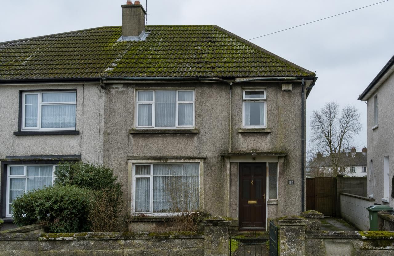 Full Tile Re-Roof, Semi-detached, Dublin — before